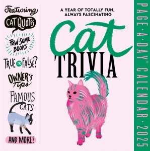 Cat Trivia Page-A-Day Calendar 2025