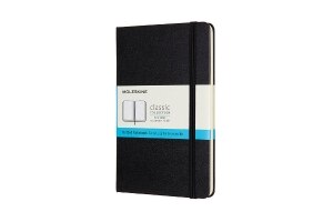 Moleskine Notebook, Medium, Dotted, Black, Hard Cover (4.5 x 7)