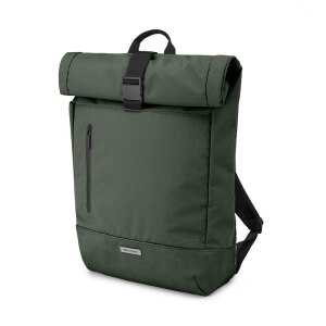 Moleskine Metro Rolltop Backpack, Moss Green