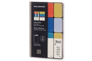 Moleskine Pro Collection Stick Notes - Full Color: 18 Packs of 20 Stick Notes