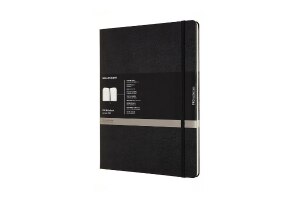 Moleskine Professional Notebook, XXL, Black, Hard Cover (8.5 x 11)