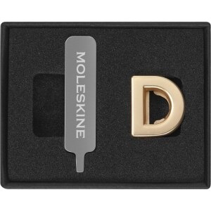 Moleskine Pin, D, Gold