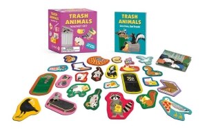 Trash Animals Magnet Set