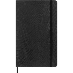 Moleskine Limited Edition Notebook Vegea, Large, Ruled, Black Boa, Soft Cover (5 x 8.25)