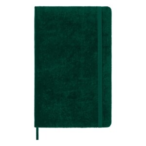 Moleskine Limited Edition Notebook Velvet, Large, Ruled, Green Box (5 x 8.25)