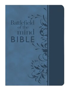 Battlefield of the Mind Bible, Blue LeatherLuxe