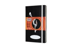 Moleskine Ltd. Edition Notebook, Looney Tunes, Bugs Bunny, Large, Ruled Hard Cover (5 x 8.25)