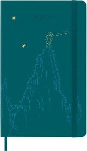 Moleskine Limited Edition 2023 Weekly Notebook Planner Petit Prince, 18M, Large, Mountain, Hard Cover (5 x 8.25)