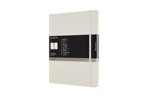 Moleskine Professional Notebook, XXL, Pearl Grey, Hard Cover (8.5 x 11)