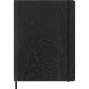 Moleskine Limited Edition Notebook Vegea, Extra Large, Plain, Black Boa, Soft Cover (7.5 x 10)