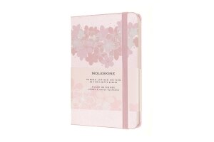 Moleskine Limited Edition Notebook Sakura, Pocket, Plain, Light Pink (3.5 x 5.5)