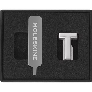 Moleskine Pin, T, Silver