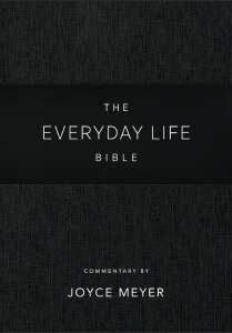 Everyday Life Bible: Black LeatherLuxe