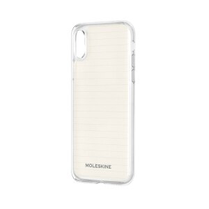 Moleskine Hard Clear Case+Paper Template iPhone X