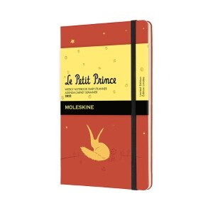 Moleskine 2022 Petit Prince Weekly Planner, 12M, Pocket, Fox, Hard Cover (3.5 x 5.5)