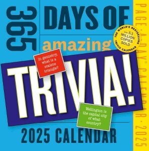 365 Days of Amazing Trivia Page-A-Day Calendar 2025