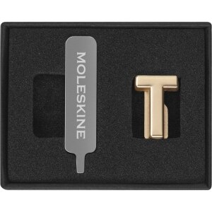 Moleskine Pin, T, Gold