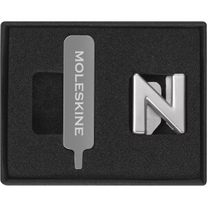 Moleskine Pin, N, Silver