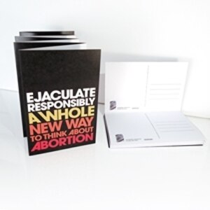 Ejaculate Responsibly Postcard Set