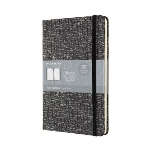 Moleskine Limited Collection Notebook Blend 19, Large, Ruled, Grey (5 x 8.25)