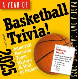 A Year of Basketball Trivia Page-A-Day Calendar 2025