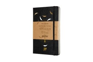 Moleskine Ltd. Edition Notebook, Harry Potter, Wingardium Leviosa, Large, Ruled, Hard Cover (5 x 8.25)