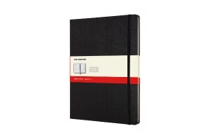 Moleskine Address Book, XL, Black, Hard Cover (7.5 x 9.75)