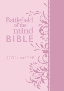 Battlefield of the Mind Bible, Light Pink LeatherLuxe