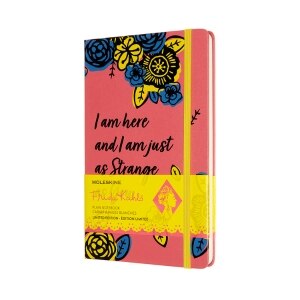 Moleskine Limited Edition Frida Kahlo, Large, Pink, Plain (5 x 8.25)