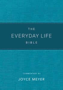 The Everyday Life Bible Teal LeatherLuxe