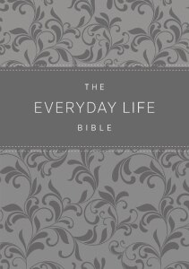 The Everyday Life Bible: Gray LeatherLuxe