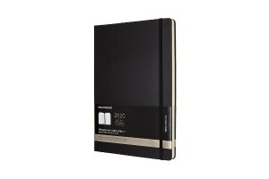 Moleskine 2020 Professional Weekly Vertical Planner, 12M, A4, Black, Hard Cover (11.75 x 8.25)