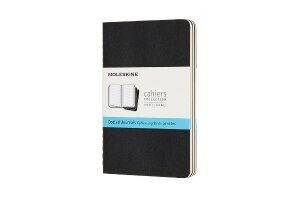 Moleskine Cahier Journal, Pocket, Dotted, Black (3.5 x 5.5)