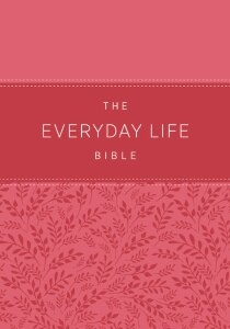 The Everyday Life Bible: Pink LeatherLuxe