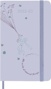 Moleskine Limited Edition 2023 Weekly Notebook Planner Petit Prince, 18M, Pocket, Fly, Hard Cover (3.5 x 5.5)