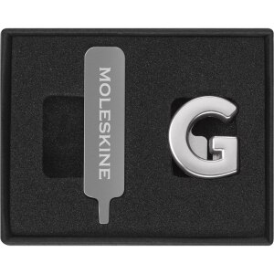 Moleskine Pin, G, Silver