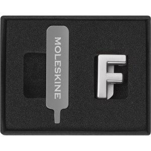 Moleskine Pin, F, Silver