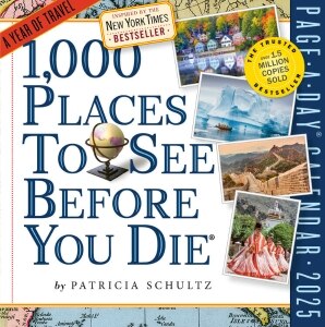 1,000 Places to See Before You Die Page-A-Day Calendar 2025